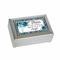Abacusabaco 4 x 2 in. Mom, Always Think of You As My Angel Music Box AB3467251